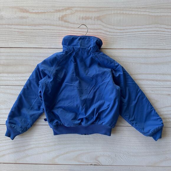 VTG 80s Patagonia Kids Toddler Size 4/5 Bomber Fleece Lined Jacket Made in USA - Picture 3 of 10